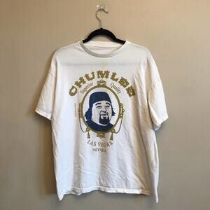 Gold & Silver XL Chumlee men t-shirt white Pawnshop casual
